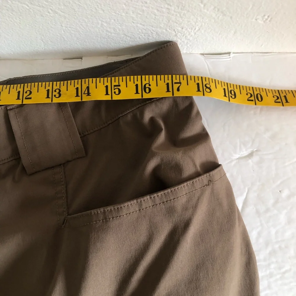 Duluth Trading Flex Dry on the Fly Cargo Pants Mens 36x36 Military Brown